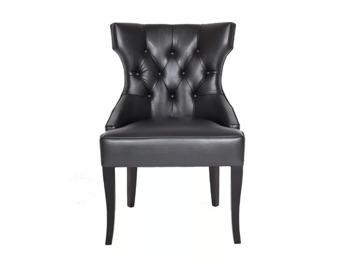 MONSIEUR T - Tufted leather chair _ Munna