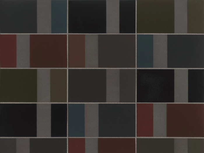 DIARAMA BLACK CHROMA - Glazed porcelain stoneware wall tiles _ Mutina