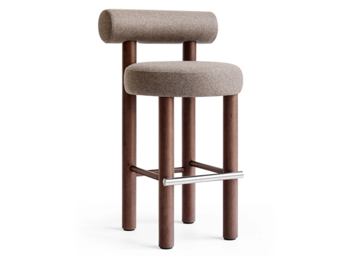 GROPIUS CS2 BAR CHAIR - High barstool with back _ NOOM