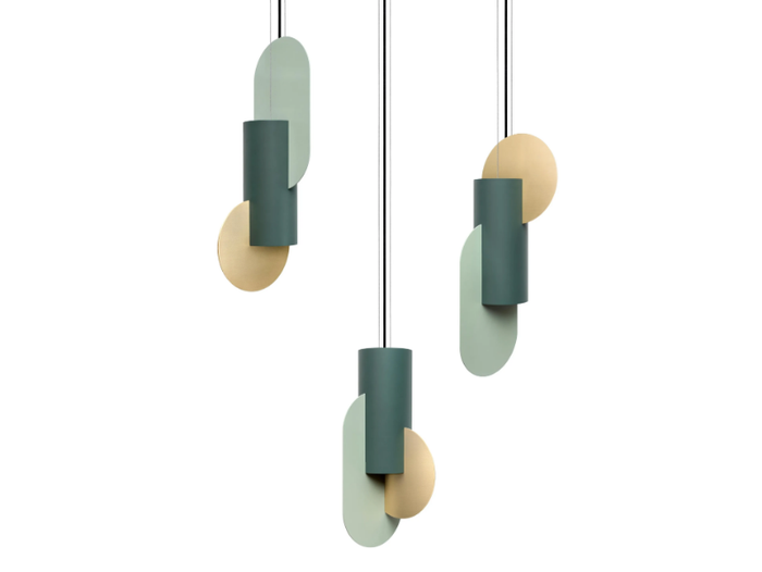 SUPREMATIC CS5 THREE LAMP SET - LED metal pendant lamp _ NOOM