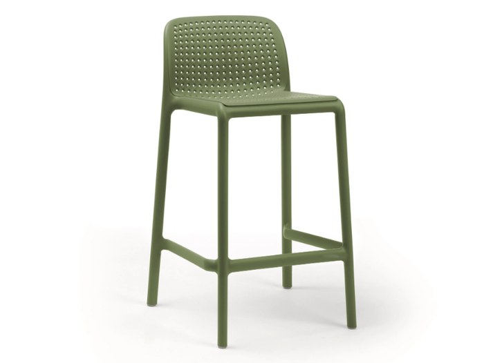 LIDO MINI - Stackable fiberglass polypropylene stool _ Nardi