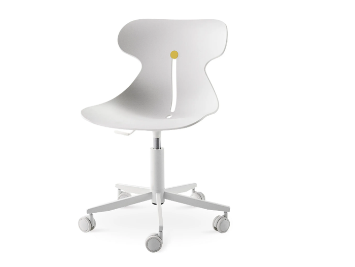 MARÌ - Height-adjustable chair with castors _ Nidi