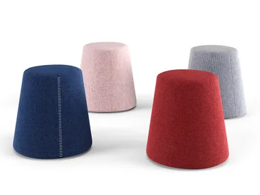 ELLO - Upholstered Kids pouf _ Nidi