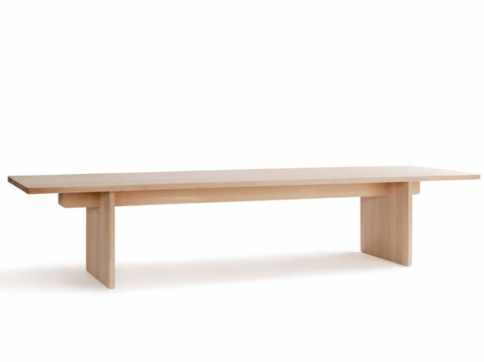 EDI - Rectangular solid wood dining table _ Nikari