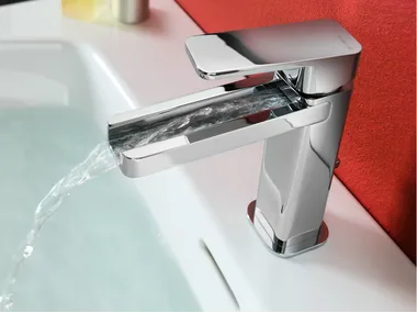 LOOP - Single handle washbasin mixer _ Nobili