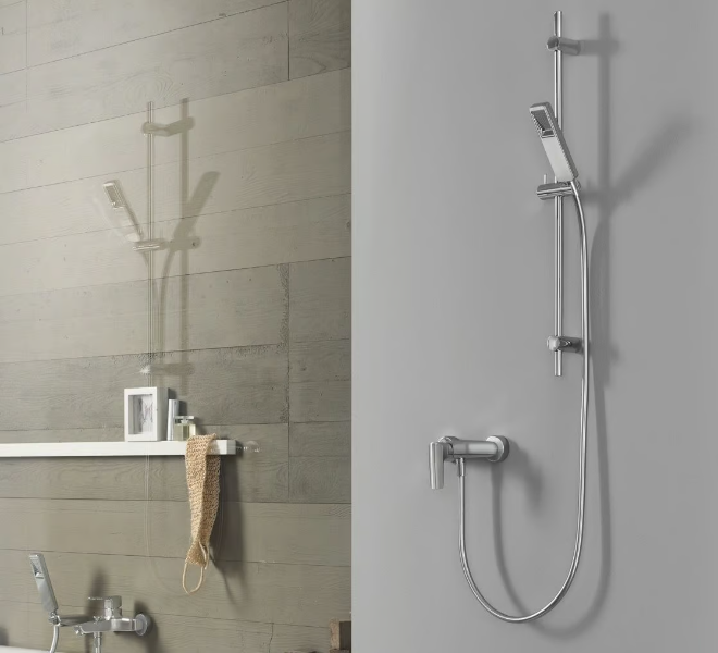 ACQUAVIVA - Shower mixer with hand shower _ Nobili