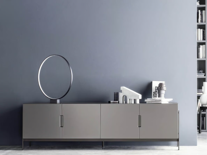 FLOAT - Sideboard with doors _ Novamobili