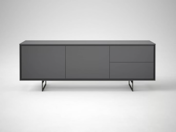 SHADOWS - Sideboard with doors with drawers _ Novamobili