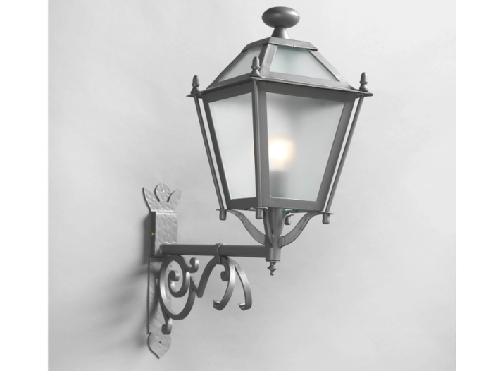 LUNGARNO - Contemporary style iron outdoor wall lamp _ OFFICINACIANI