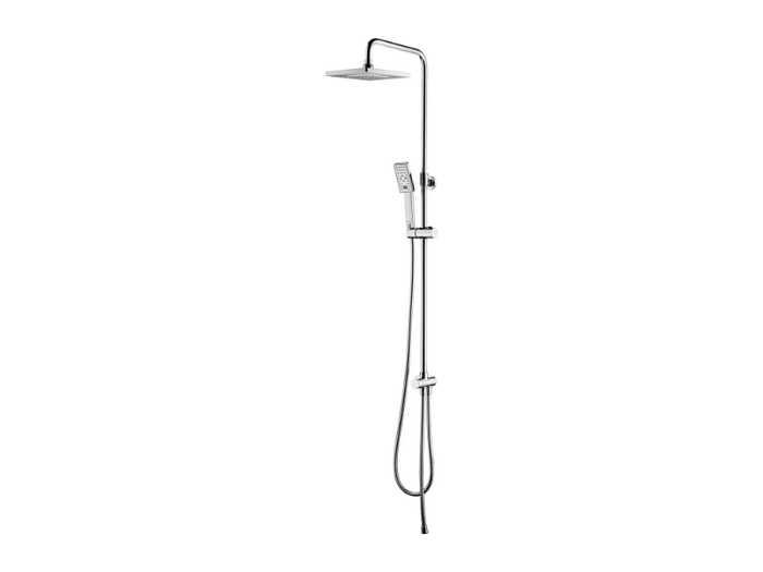 JIMJIM SYSJIMJIM - Wall-mounted shower panel with overhead shower and hand shower _ OMNIRES