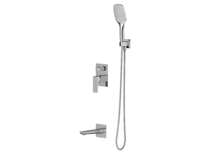 PARMA SYSPMW01 - Recessed wall-mounted bathtub set with hand shower _ OMNIRES