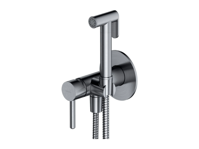 Y SYSYBI2 - Wall-mounted bidet mixer with spray _ OMNIRES