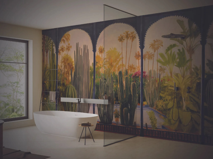 PORTICO MAJORELLE - Wall tiles / wallpaper _ Officinarkitettura®