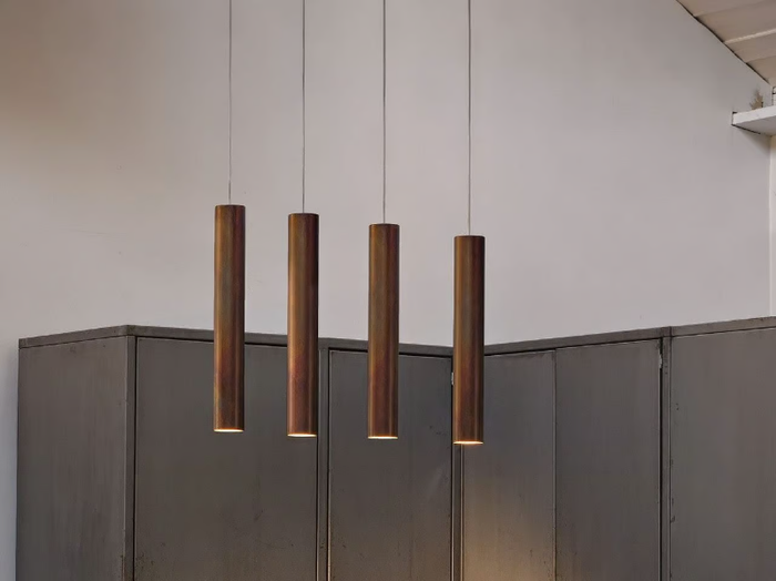 CYLINDER - LED metal pendant lamp _ Olev