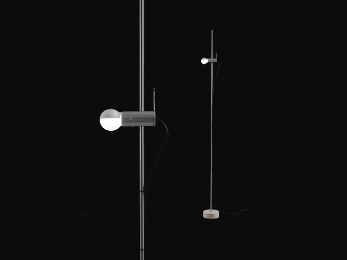 AGNOLI - 387 - Height-adjustable adjustable floor lamp _ Oluce