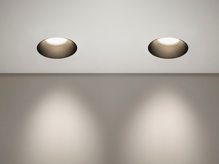 JESSIE - Round recessed LED die cast aluminium spotlight _ PANZERI