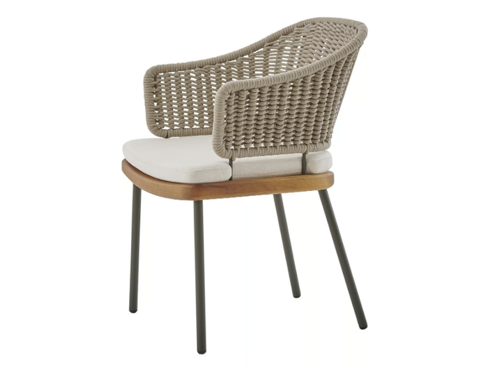 IONA - Rope chair with armrests _ PARLA