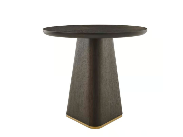 TOFU V - Round wooden coffee table _ PARLA