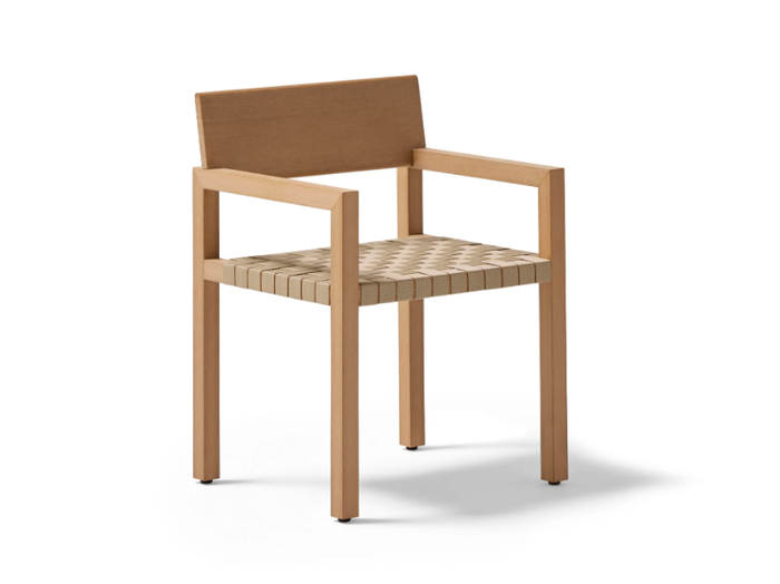 KUBIK - TechTeak garden chair with armrests _ POINT