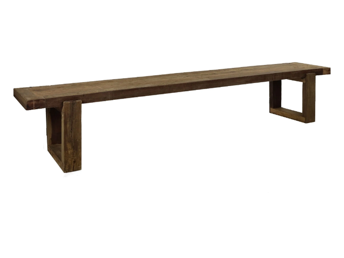 ANDALUCIA - Reclaimed wood bench _ POMAX