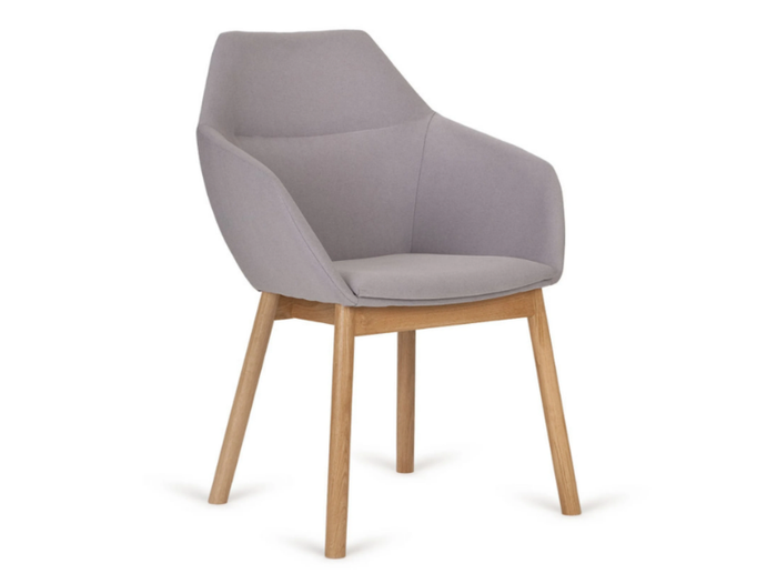 BIG TUK 1 - Upholstered fabric chair with armrests _ Paged