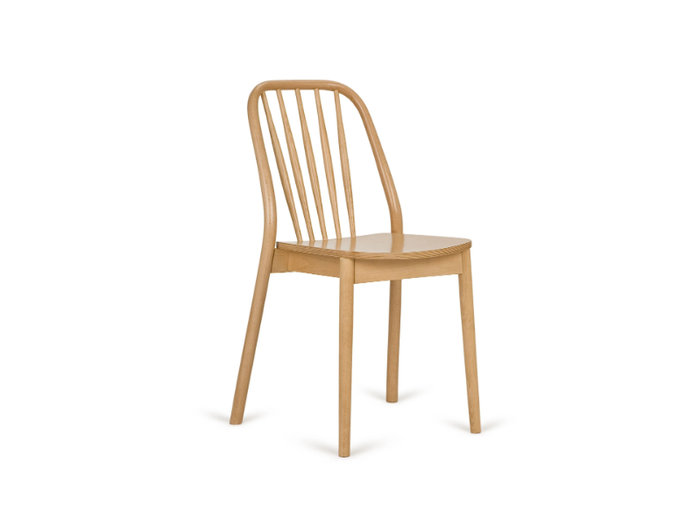 ALDO A-1070 - Stackable beech chair open back _ Paged