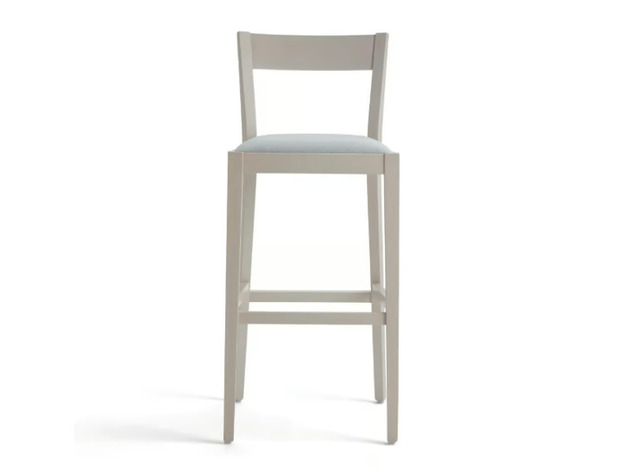 SILLA 472AI.i1 - High beech stool with integrated cushion _ Palma