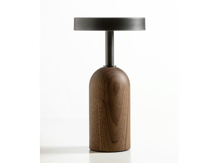 EKERO MOVE - LED walnut table lamp _ Porada