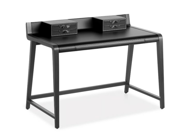 LINUS 730/SCR - Beech secretary desk _ Potocco