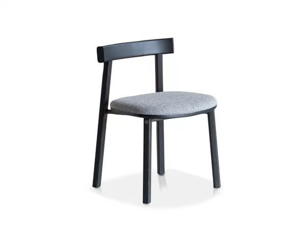 HELVETICA 868/W - Ash chair with integrated cushion _ Potocco