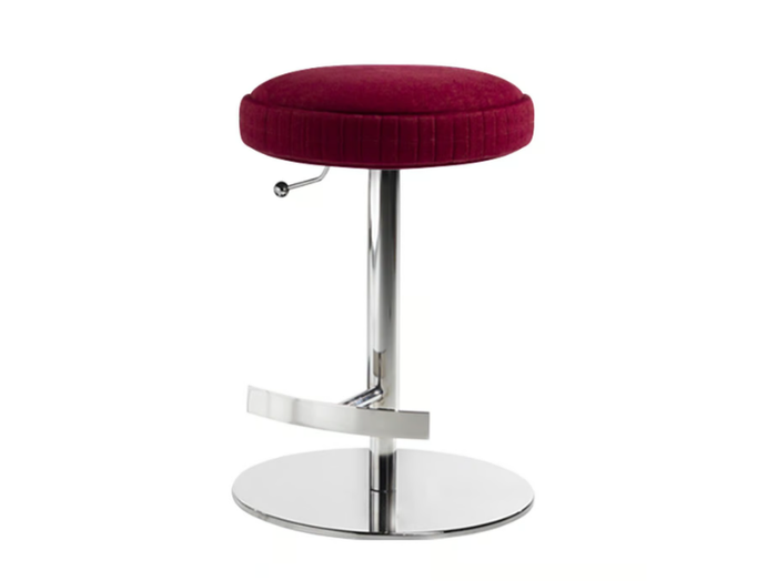 PLISSÉ 929/S-GAS - Swivel fabric stool with gas lift _ Potocco