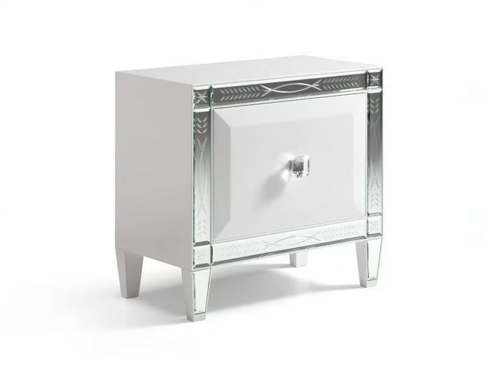 GRAN DUCA GLOW - Rectangular bedside table with drawers _ Prestige