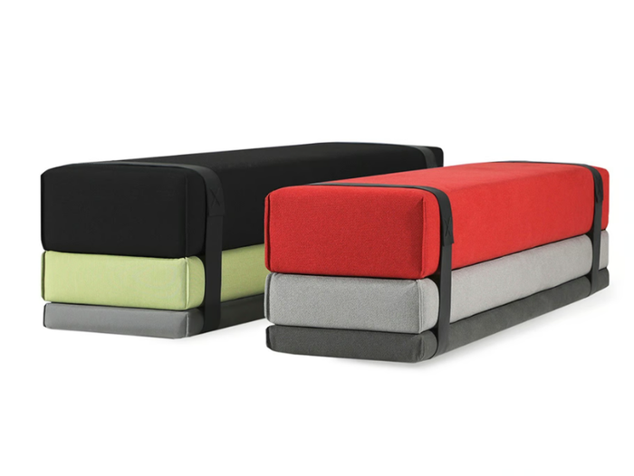 BAVUL - Fabric bench with removable cover _ Prostoria