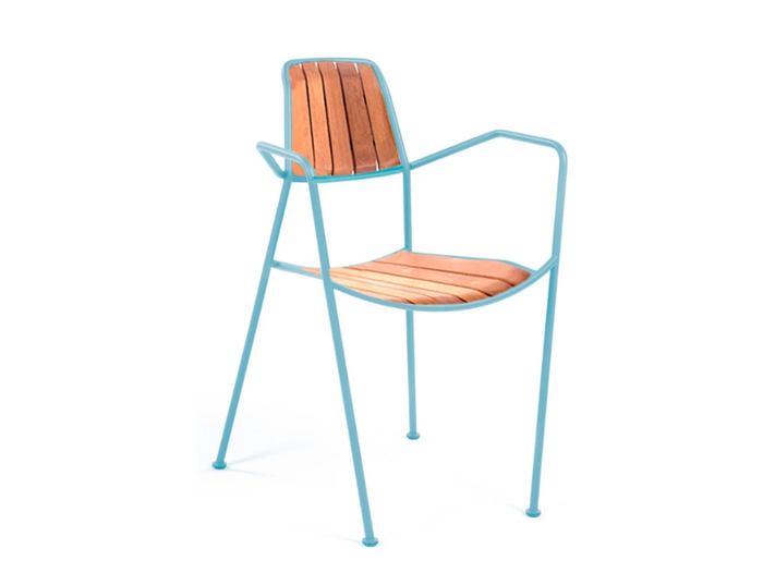 OSMO - Garden chair with armrests _ Prostoria