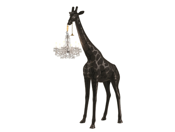 GIRAFFE IN LOVE M - LED polyethylene floor lamp _ Qeeboo