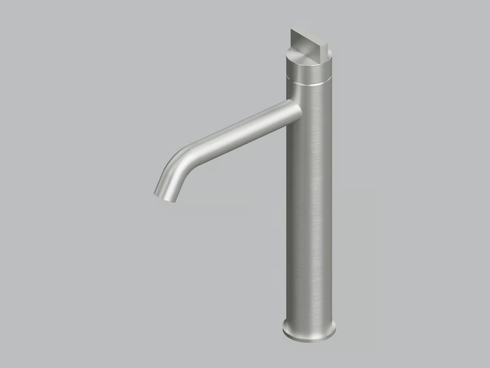 Q. 18 02 - Countertop stainless steel washbasin mixer _ Quadrodesign