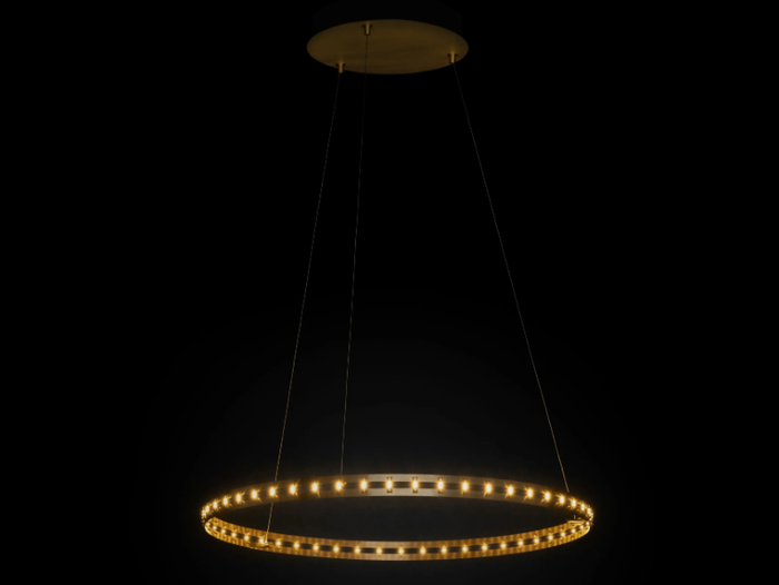 ECLIPSE SINGLE - LED dimmable metal pendant lamp _ Quasar