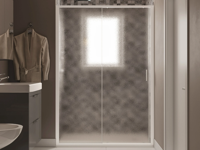 FLAT SC1 - Niche shower cabin with sliding door _ RELAX