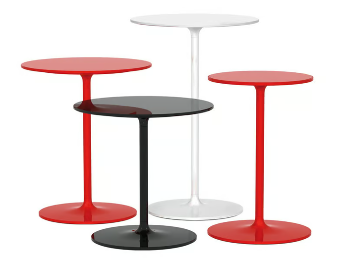 POPPY - Round technopolymer coffee table _ REXITE