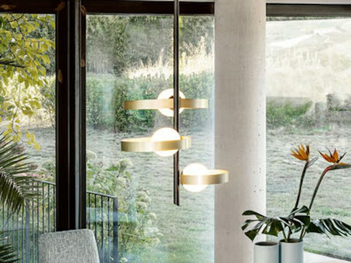 BUBBLE S - Metal pendant lamp _ RIFLESSI