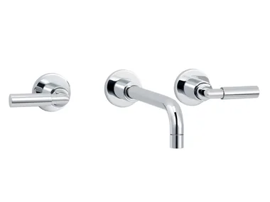 CLIFF - 3 hole wall-mounted washbasin mixer _ RVB