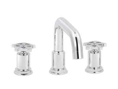 FLAMANT FACTORY - 3 hole countertop metal washbasin mixer _ RVB