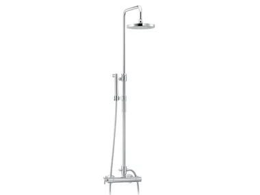 SULLY - Wall-mounted thermostatic shower panel with hand shower _ RVB