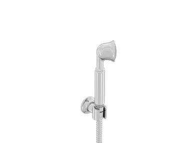 TIMES - Wall-mounted chromed brass handshower with hose for shower _ RVB