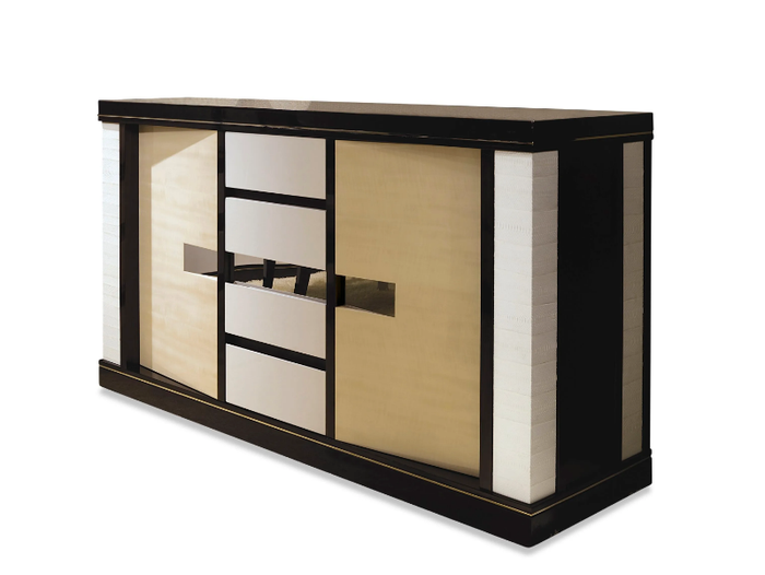 PITON - Wooden sideboard with doors and drawers _ Radice