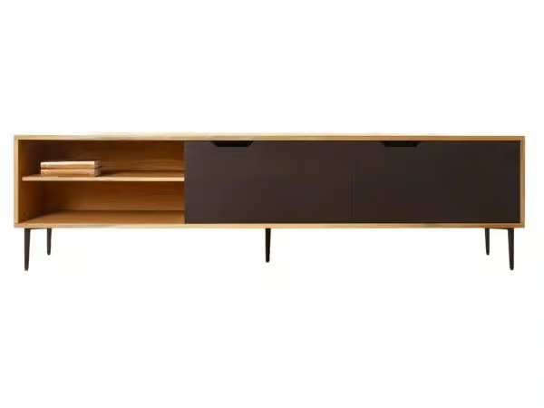 NOBLE - TV cabinet with sliding doors _ Radis