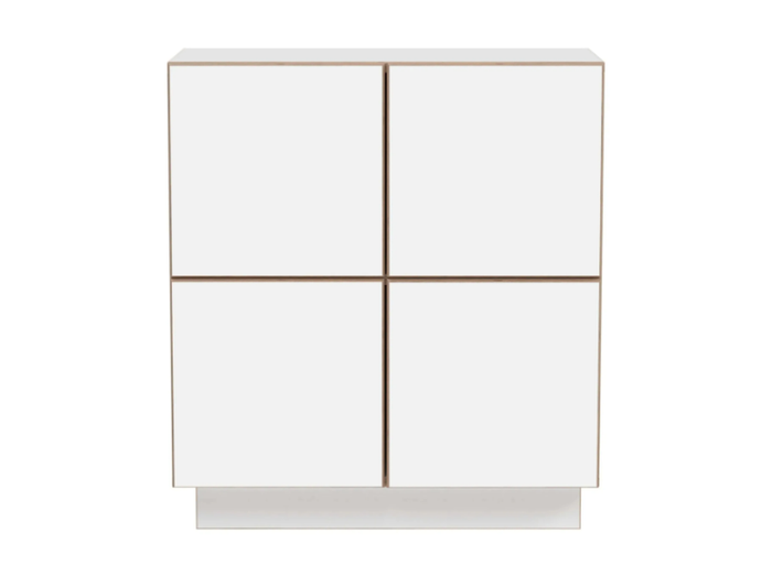 BOXY 2 x 2 - Multi-layer wood sideboard with doors _ Radis