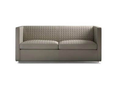 AVANTGARDE - 2 seater leather sofa _ Reflex