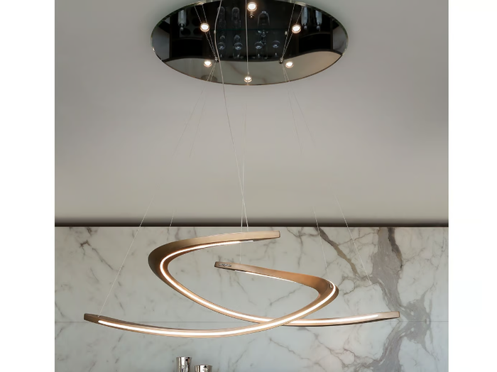 SPEEDFORM - LED metal pendant lamp _ Reflex