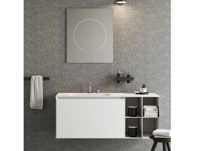 COMPACT LIVING - SET 10 - Wall-mounted vanity unit _ Rexa